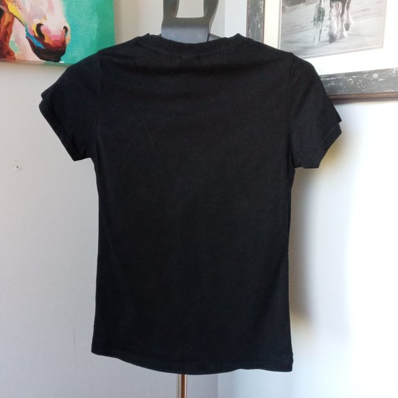 Women's Tragically Hip black band Tee - Picture 2 of 8